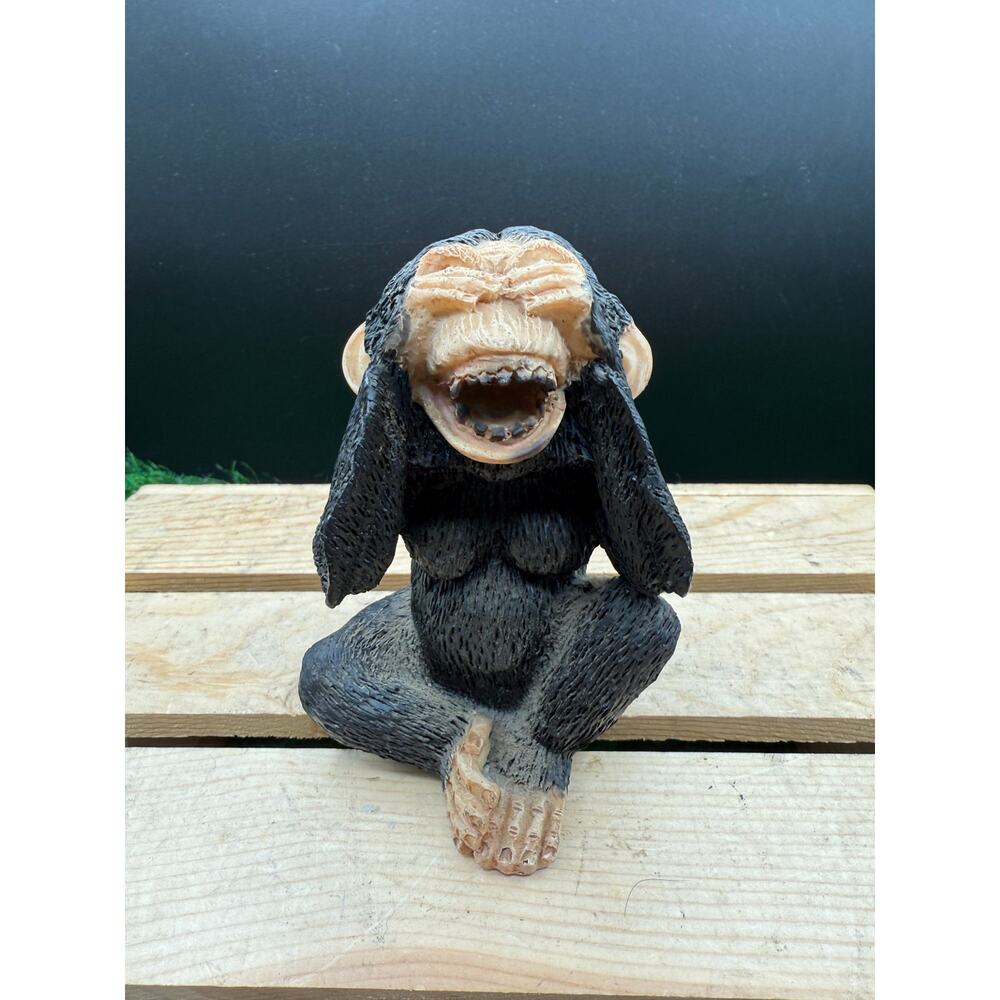 Unicorn Studios WU76437AA Wise Monkey See No Evil Sculpture – Used